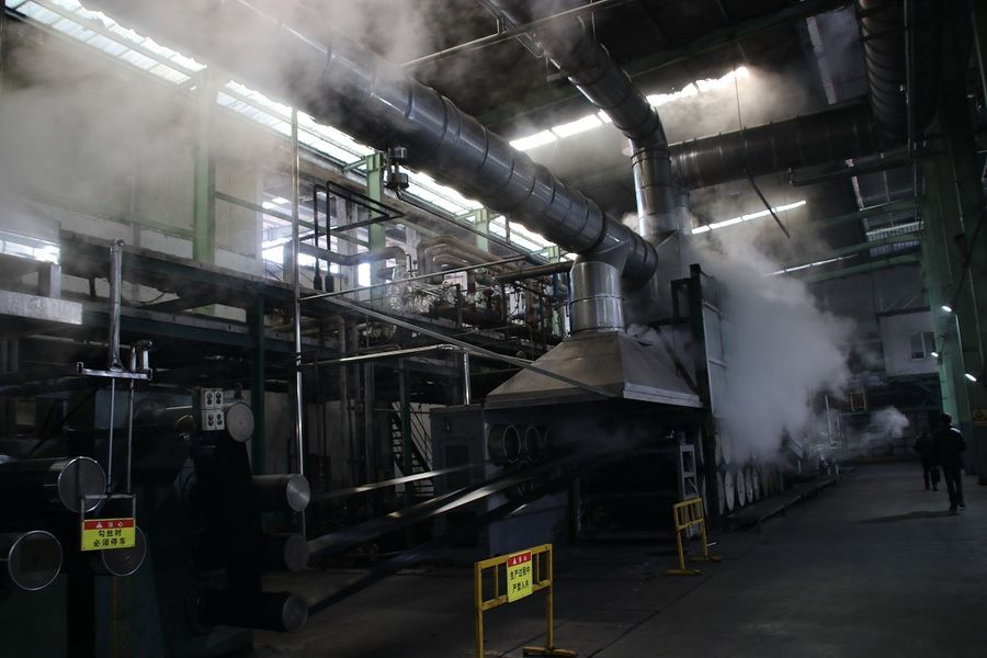 JIANGYIN HUAHONG CHEMICAL FIBER CO., LTD. manufacturer production line