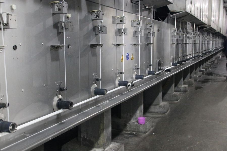 JIANGYIN HUAHONG CHEMICAL FIBER CO., LTD. manufacturer production line