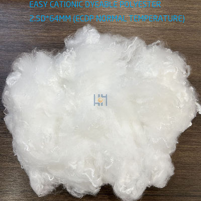 comprar Poliéster Catiônico Facil Dyeable Excelente resistência à cor para produção têxtil 2.5Dx64mm online manufacture