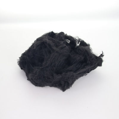 Buy Anti Distortion Dyed Virgin Staple Fiber for Spunlace 1.5Dx38mm Black online manufacture