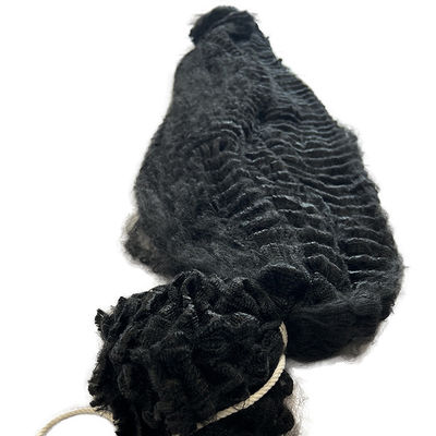 Buy Virgin Dope Dyed Black Uncutted Polyester Tow For Spinning 1.2D online manufacture